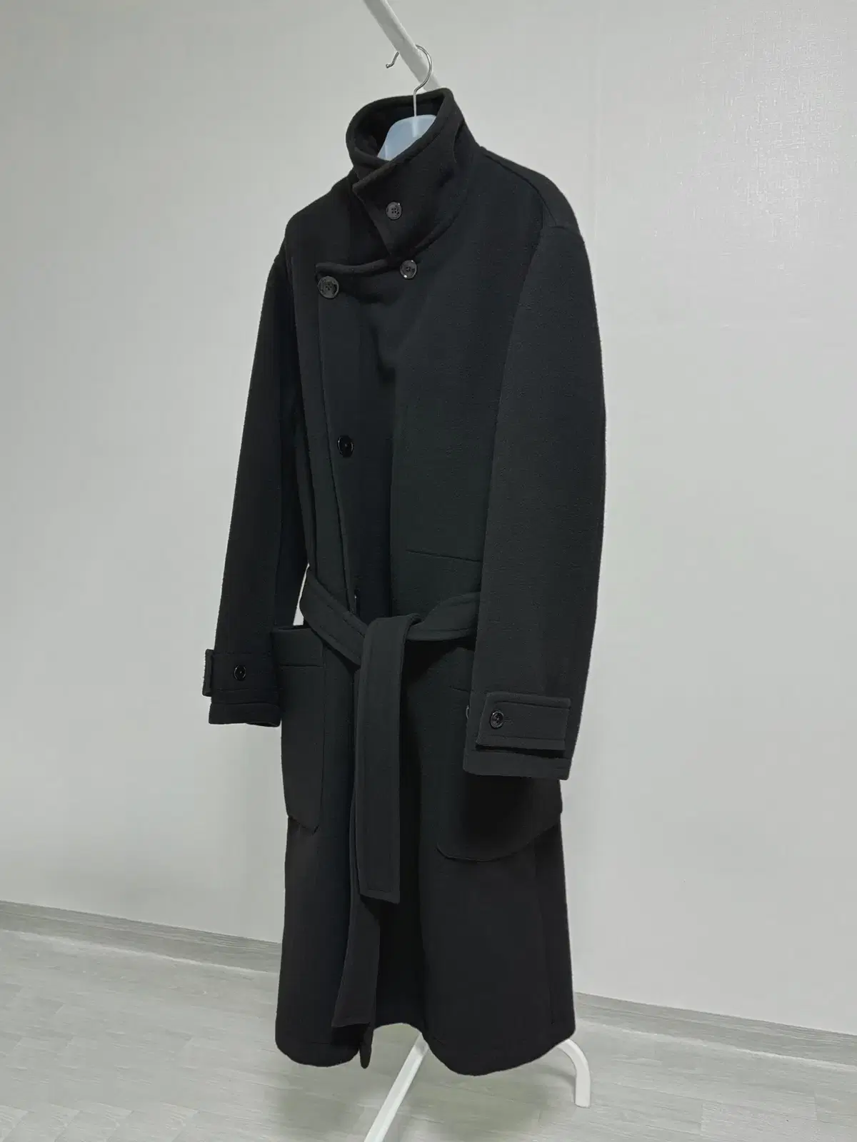 (가격인하) 23FW 르메르 랩코트 블랙 Lemaire Rap Coat